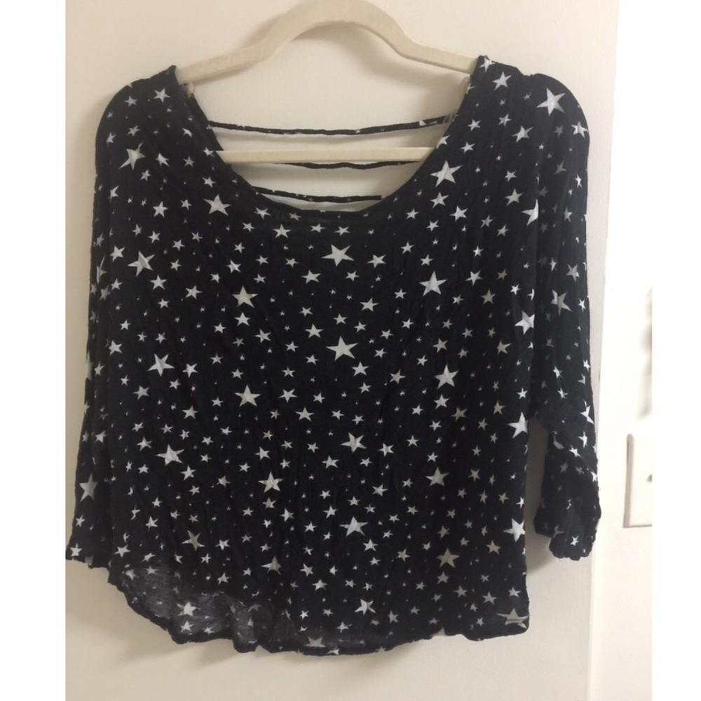 Stars in black